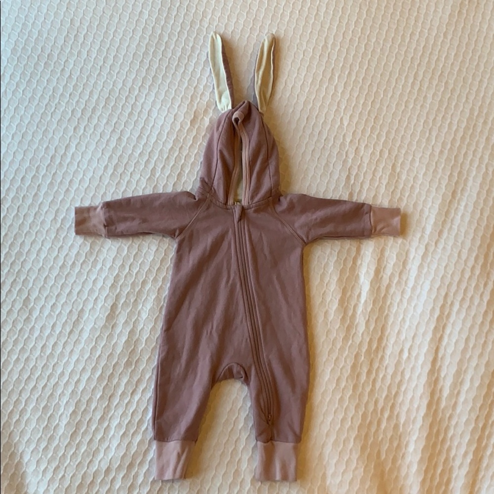 Bunny ear super soft sweatshirt material pjs